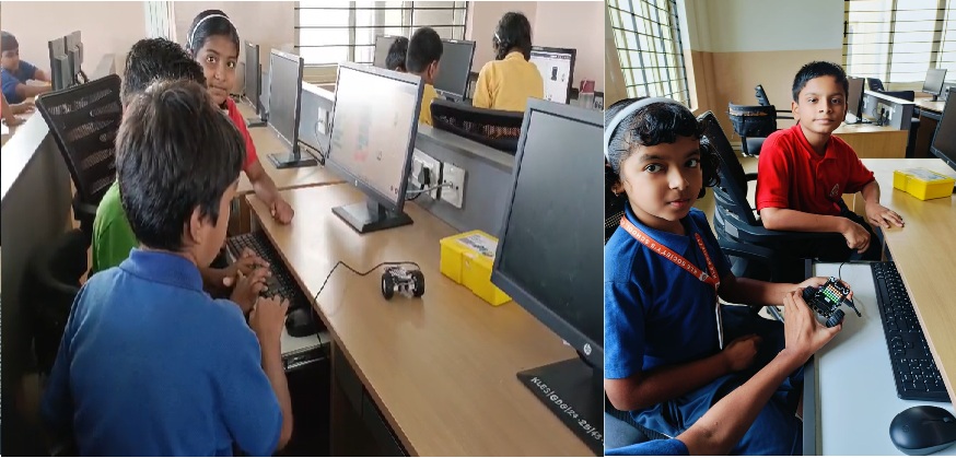 kle-school gadag Robotics and AI -lab